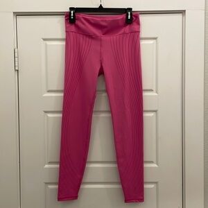 Just Strong Pink Agility Workout Leggings size large